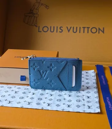 LV Romy Monogram Leather Card Holder Coin Purse 12×8cm #A65039