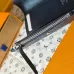 Louis Vuitton Envelope Wallet – Iridescent Navy Monogram Empreinte Leather (Rose Gold-Tone Hardware) #A58789