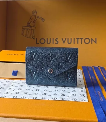 Louis Vuitton Envelope Wallet – Iridescent Navy Monogram Empreinte Leather (Rose Gold-Tone Hardware) #A58789