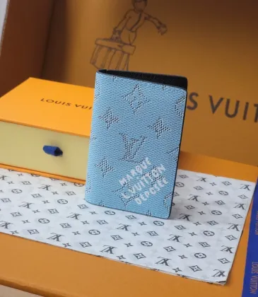 Louis Vuitton M14689 Chip Version Card Holder - Blue/White Pattern (Chip-Enabled) #A59476