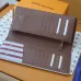 Louis Vuitton M15156 Chip Version Wallet - White/Blue Monogram Pattern #A59468