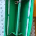Louis Vuitton M25998 Full-Zip Wallet - Green Monogram Pattern Premium Leather Card Holder &amp; Coin Purse #A59489