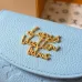 Louis Vuitton M27480 Rosali Sky Blue Empreinte Leather Snap Closure Coin Card Mini Wallet #A66006