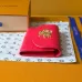 Louis Vuitton M27481 Rosali Red Empreinte Leather Compact Coin &amp; Card Wallet #A66005