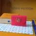 Louis Vuitton M27481 Rosali Red Empreinte Leather Compact Coin &amp; Card Wallet #A66005
