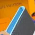 Louis Vuitton M27488 Lisa Light Blue Empreinte Leather Compact Zip Card Wallet #A66004