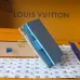 Louis Vuitton M27488 Lisa Light Blue Empreinte Leather Compact Zip Card Wallet #A66004