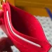 Louis Vuitton M28129 Porto Cult Red Empreinte Leather Charm Card Holder Wallet #A66001