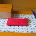 Louis Vuitton M28129 Porto Cult Red Empreinte Leather Charm Card Holder Wallet #A66001