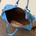 Louis Vuitton M28227 Keepall 50 Blue Gradient Monogram Canvas Bandouliere Travel Duffle Bag #A66007