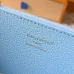 Louis Vuitton M28294 Zippy Blue Empreinte Leather Full Zip Long Wallet Card Purse #A66000