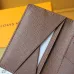 Louis Vuitton Monogram Canvas Wallet With Striped Accent and GV Initials size:14×2.5×10cm #A53918