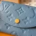 Louis Vuitton Monogram Empreinte Envelope Coin Purse Card Holder 11×8×2.5cm #A65037