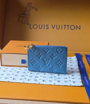 Louis Vuitton Portefeuille Lisa Monogram Unplant Leather Wallet 9×11.5×1.5cm #A65035