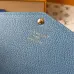 Louis Vuitton Sarah Monogram Empreinte Leather Envelope Wallet 19×10.5×2cm #A65036