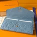 Louis Vuitton Sarah Monogram Empreinte Leather Envelope Wallet 19×10.5×2cm #A65036