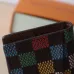 Louis Vuitton Damier Azur Colorful Checkered Compact Wallet For Fashion - Forward Users #A52604
