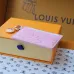 Louis Vuitton Empreinte Leather Card Holders With Charms In Blue And Pink #A52593