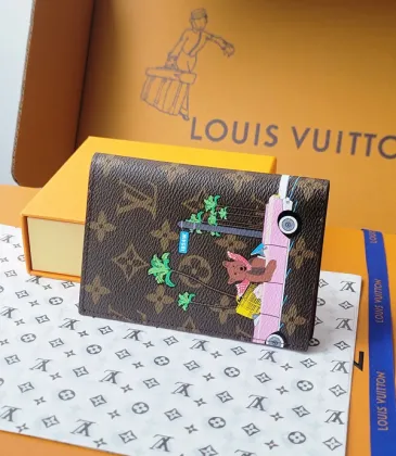 Louis Vuitton Monogram Canvas Wallet: Playful Artistic Twist on Classic Luxury size:10×14×2.5cm #A53531 Louis Vuitton Monogram Canvas Wallet: Playful Artistic Twist on Classic Luxury size:10×14×2.5cm #A53531