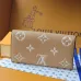 Louis Vuitton Beige Empreinte Leather Wallet With Signature Monogram And Envelope Design #A50902