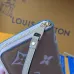 Louis Vuitton Beige Empreinte Leather Zippy Wallet With Signature Monogram Patterns #A50901