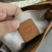 MCM Mini Crossbody Bag, Grid Pattern, Chain Strap, Style 65026 12.5 x 21.0 x 5.0cm #A61794