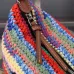 Miu Miu Crochet Hobo Bags: Colorful, Handcrafted Style Statements size:25.5×14×10cm #A53542