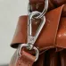 Miu Miu 5BA327 Glazed Leather Vintage Satchel Bag Removable Strap Top Handle Handbag #A65966