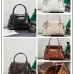 Miu Miu 5BA327 Glazed Leather Vintage Satchel Bag Removable Strap Top Handle Handbag #A65966