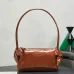 Miu Miu 5NE029 Glazed Leather Bow Barrel Shoulder Bag Embossed Logo Handbag #A65965