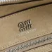 Miu Miu Vivant Suede Leather Bowling Top Handle Bag 32×19.5×11cm #A65025