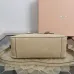 Miu Miu Vivant Suede Leather Bowling Top Handle Bag 32×19.5×11cm #A65025