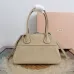Miu Miu Vivant Suede Leather Bowling Top Handle Bag 32×19.5×11cm #A65025