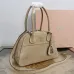 Miu Miu Vivant Suede Leather Bowling Top Handle Bag 32×19.5×11cm #A65025
