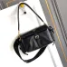 Prada Cahier Messenger Bag (2 Colors) – Burgundy/Black Leather with Gold-Tone Triangle Logo &amp; Buckle Hardware #A59179