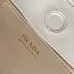 Prada Cleo Shoulder Bag (4 Colors) – Brown/Navy/Black/White Saffiano Leather with Gold-Tone Chain Strap #A59176