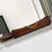 Prada Cleo Shoulder Bag (4 Colors) – Brown/Navy/Black/White Saffiano Leather with Gold-Tone Chain Strap #A59176