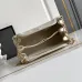 Prada Diagramme Shoulder Bag (3 Colors) – Red/White/Black Leather with Gold-Tone Chain Strap &amp; Branding #A59178