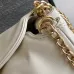Prada Diagramme Shoulder Bag (3 Colors) – Red/White/Black Leather with Gold-Tone Chain Strap &amp; Branding #A59178