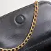 Prada Diagramme Shoulder Bag (3 Colors) – Red/White/Black Leather with Gold-Tone Chain Strap &amp; Branding #A59178