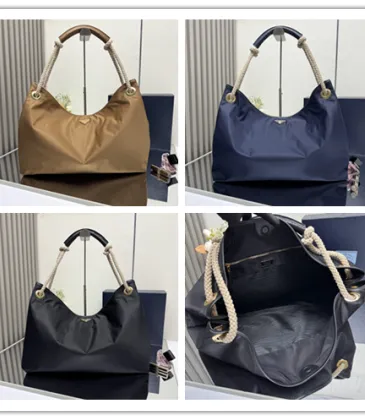 Prada Nylon Handbag Collection With Rope Handles In Versatile Colors #A51641