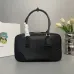 Prada Nylon Top - Handle Bags: Black & Beige Styles for Timeless Elegance and Versatility #A49965