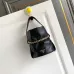 Prada Re-Edition Bucket Bag (4 Colors) – Red/Black/White/Brown Fabric with Gold-Tone Chain &amp; Triangle Logo #A59177