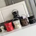 Prada Re-Edition Bucket Bag (4 Colors) – Red/Black/White/Brown Fabric with Gold-Tone Chain &amp; Triangle Logo #A59177