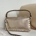 Valentino Garavani Rockstud Metallic Leather Crossbody Bag 19×13×7cm #A65015