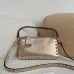 Valentino Garavani Rockstud Metallic Leather Crossbody Bag 19×13×7cm #A65015