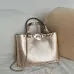 Valentino Garavani Rockstud Metallic Leather Tote Bag 23×15.5×6cm #A65016