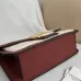 Valentino MINI LOC Shearling &amp; Leather Crossbody Bag 20×11×5cm #A65017