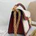 Valentino MINI LOC Shearling &amp; Leather Crossbody Bag 20×11×5cm #A65017