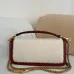 Valentino MINI LOC Shearling &amp; Leather Crossbody Bag 20×11×5cm #A65017